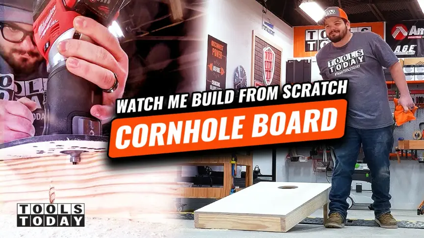 From Plywood to Pro Cornhole Board | ToolsToday