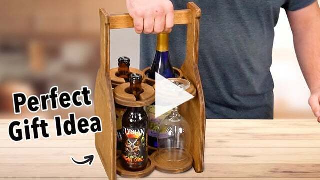 How to Make a Wine Caddy | ToolsToday CNC 4K Video