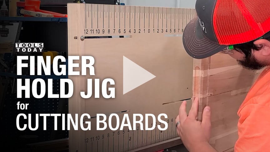 How to Make: Finger Hold Jig for Cutting Boards