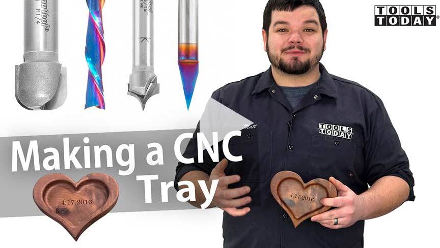 How to CNC Heart Catch All Tray
