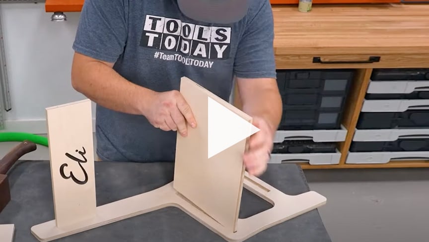 How to Make Plywood Chair on CNC | ToolsToday Video